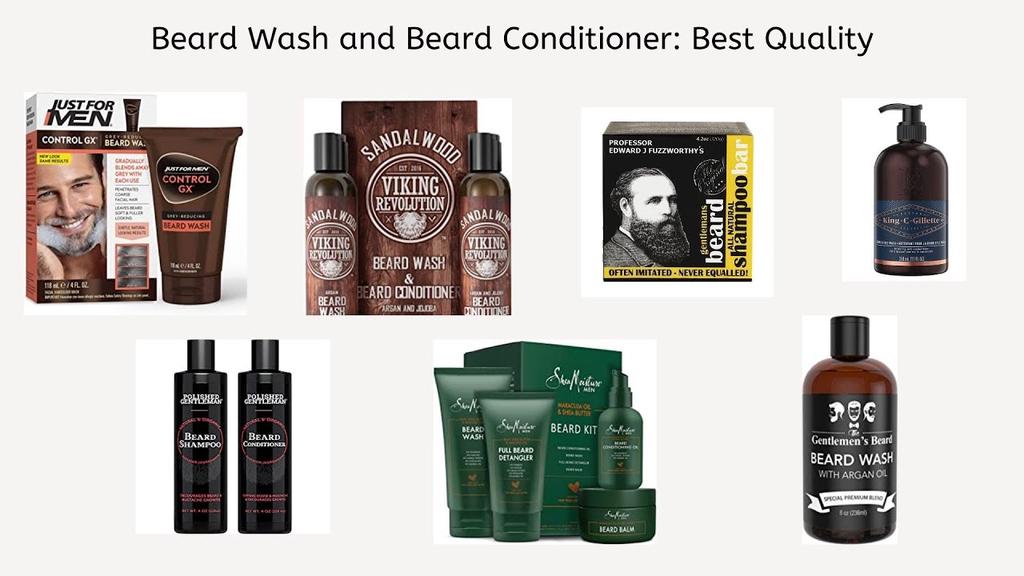 'Video thumbnail for Beard Wash, Beard Shampoo, and Beard Conditioner| Best Quality'