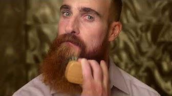'Video thumbnail for How to use your Beard Brush - Professor Fuzzworthy | RestOviebelle'