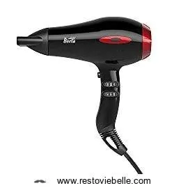 BERTA 1875W Ceramic Tourmaline Hair Dryer