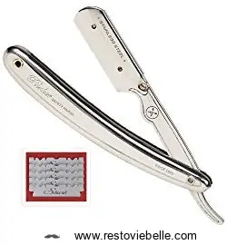 Parker SR1 Stainless Steel Straight Edge Barber Razor