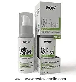wow hair vanish for sensitive skin