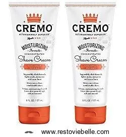 cremo coconut mango moisturizing shave cream