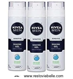 nivea shave for men sensitive shaving gel