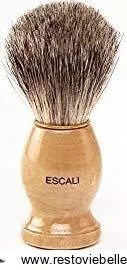 escali 100 pure badger shaving brush