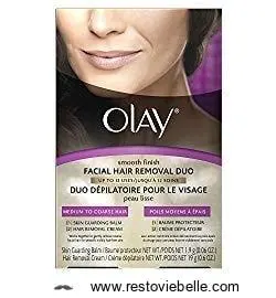olay smooth finish facial hair removal duo 1