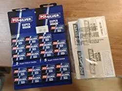super iridium double edge safety razor blades 1
