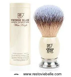 vikings blade luxury synthetic silvertip brush