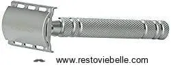 feather all stainless steel double edge razor model as d2 1