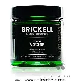 BRICKELL Renewing Exfoliating Facial Scrub For Men