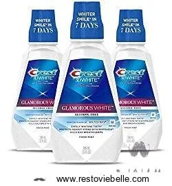 Crest 3d White Luxe Glamorous White Multi-care Whitening Mouthwash
