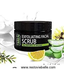 Derma-nu Exfoliating Facial Scrub for Men 1