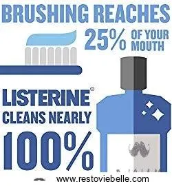 Listerine Healthy White Gentle Anticavity Mouthwash 1