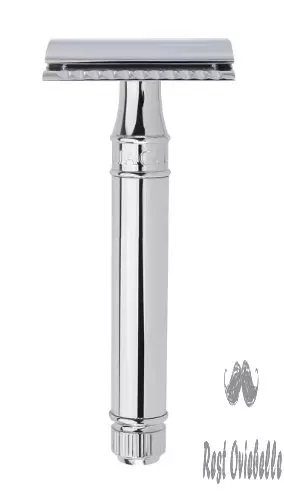edwin jagger double edge safety razor chrome regular handle 5 blades 1