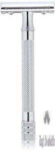 Merkur Long Handled Safety Razor,