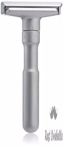 Merkur Razor Adjustable Futur Brushed Chrome Safety Razor