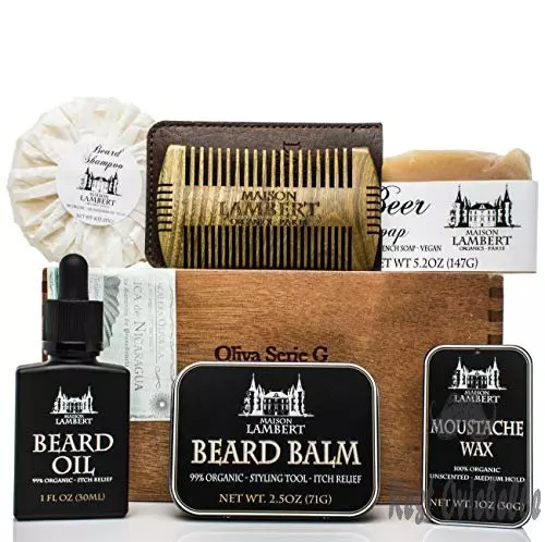 Ultimate Beard Kit Contains: Organic