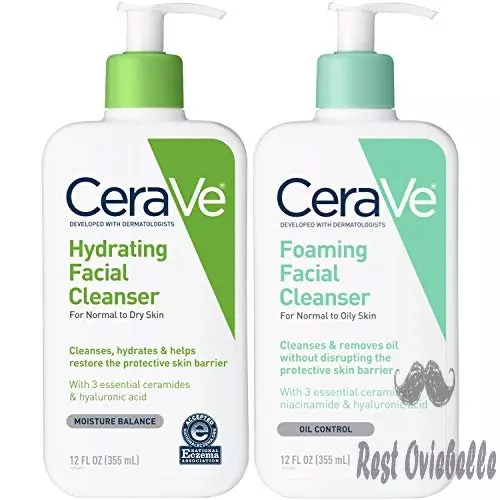 CeraVe Foaming Facial and Hydrating