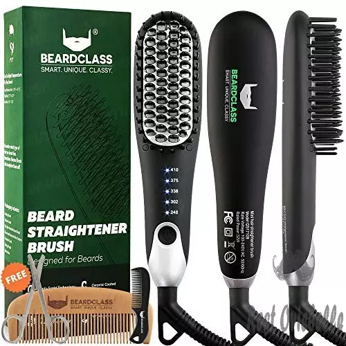 Premium Beard Straightener Comb -