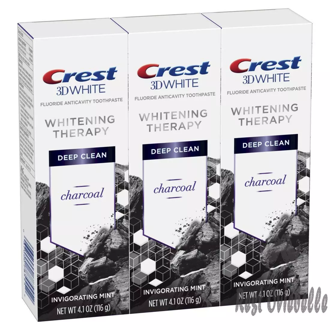 Crest Charcoal 3D White Toothpaste,