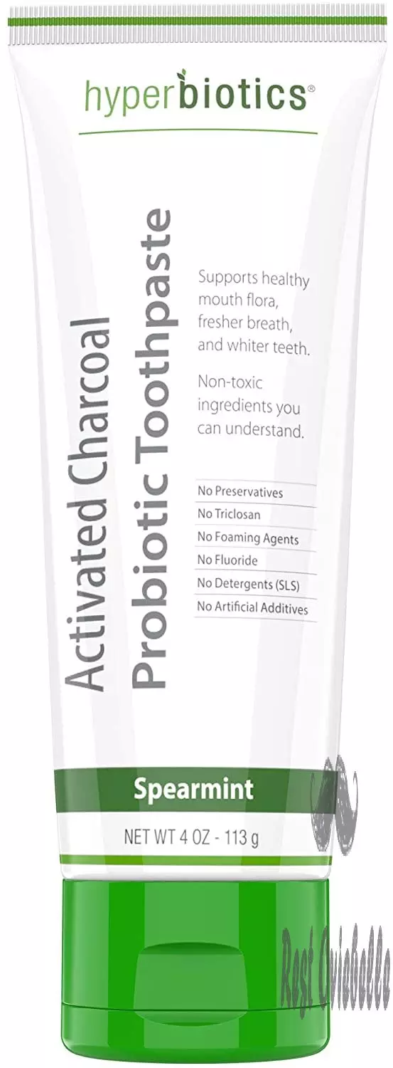 Hyperbiotics Toothpaste with Activated Charcoal