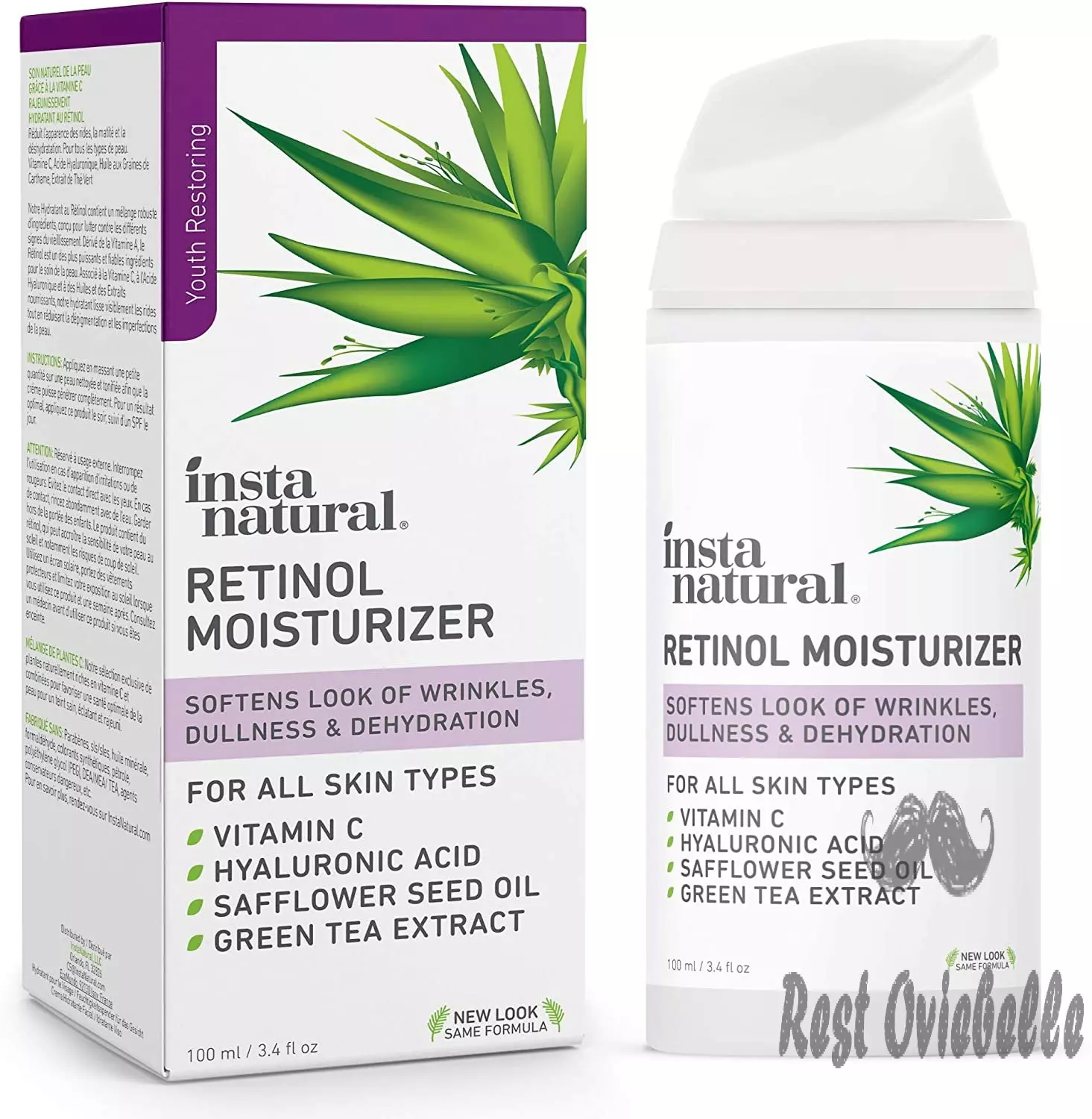 InstaNatural Retinol Moisturizer Nighttime Face