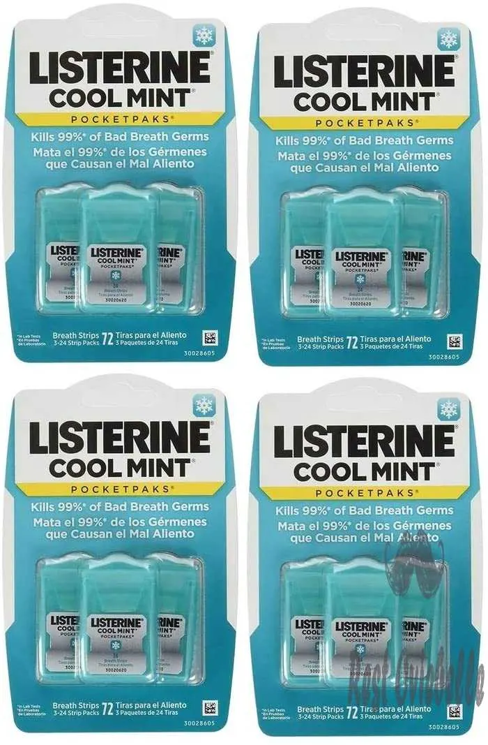 Listerine Cool Mint Pocketpaks Breath Strips