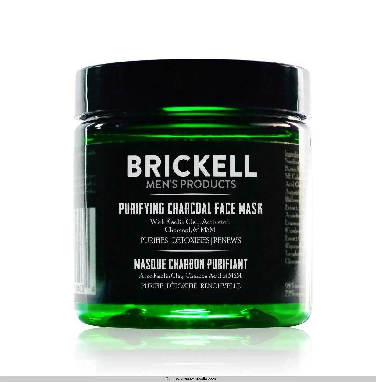 Brickell Men’s Purifying Charcoal Face Mask