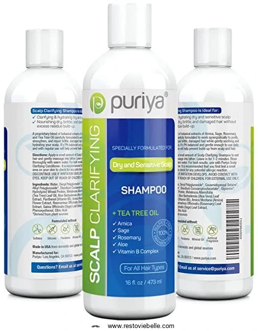 Puriya Sulfate Free Tea Tree Oil Shampoo