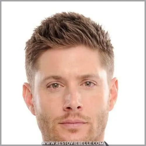 Faux Hawk for Men with Oval Faces
