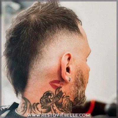 Mohawk for Oval Faces Men