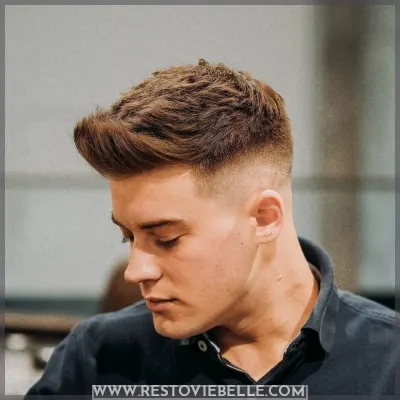 Quiff Haircut for Oval Faces Men