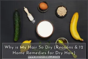 why is my hair so dry (12 home remedies for dry hair)