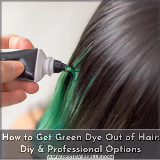 How to Get Green Dye Out of Hair