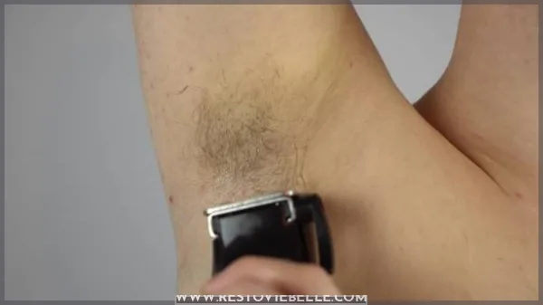 Shaving technique  Armpits