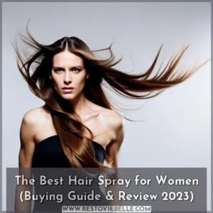 best hair spray for women