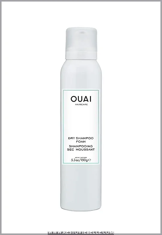 OUAI Dry Shampoo Foam. Cleanse,