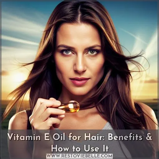 vitamin e oil for hair