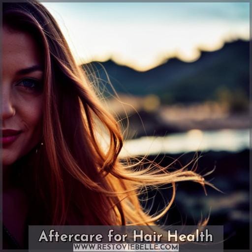 Aftercare for Hair Health