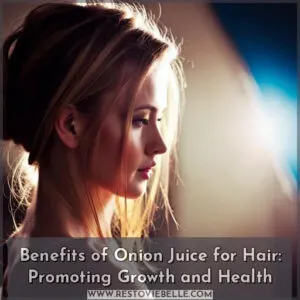are onion juice good for hair