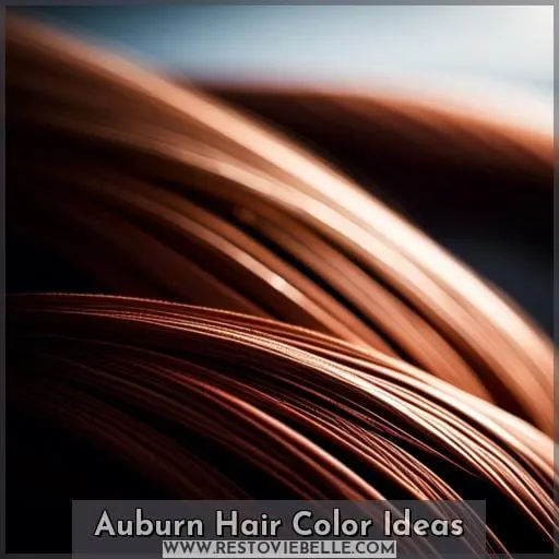 Auburn Hair Color Ideas