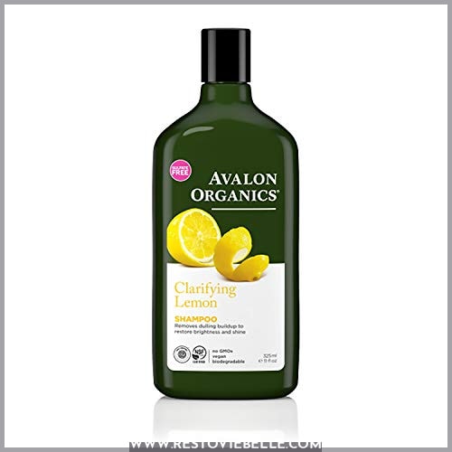 Avalon Organics Shampoo, Clarifying Lemon,