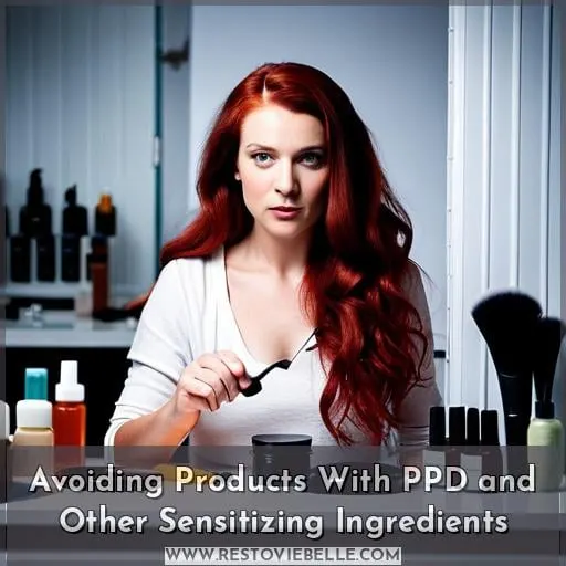 Avoiding Products With PPD and Other Sensitizing Ingredients