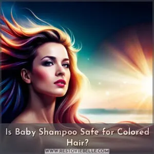 baby shampoo for colored hair