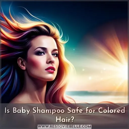 baby shampoo for colored hair