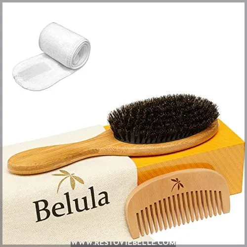 Belula 100% Boar Bristle Hair