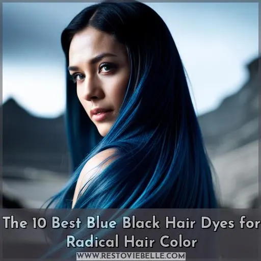 best blue black hair dye