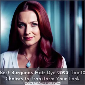 best burgundy hair dye