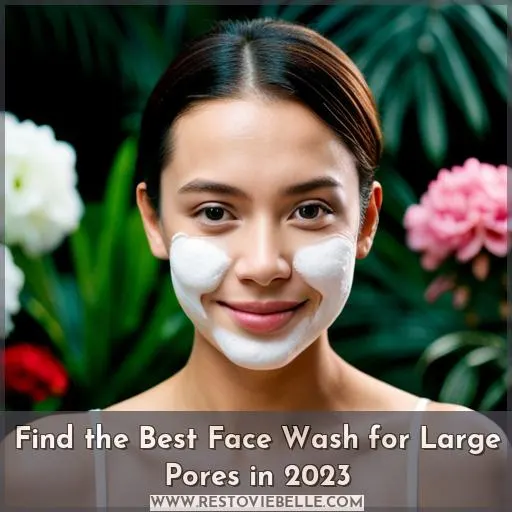 best face wash for large pores