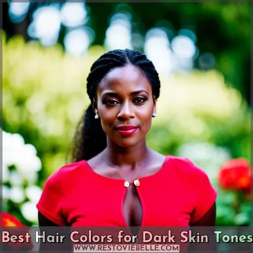 Best Hair Colors for Dark Skin Tones