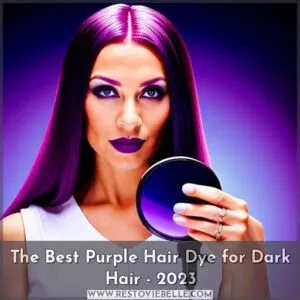 best purple hair dye for dark hair